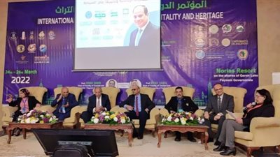 مواصلة فعاليات المؤتمر الدولى للسياحة والضيافة والتراث على بحيرة قارون بالفيوم