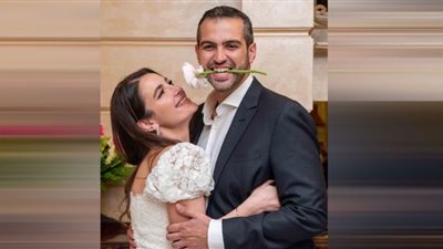 فستان زفاف شام الذهبي حديث رواد السوشيال ميديا