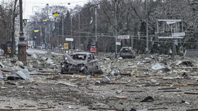 رئيس بلدية خاركيف يدين القصف الروسي العشوائي على المدينة