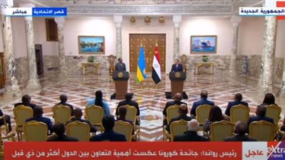 السيسي لرئيس رواندا: الإرهاب تحدي حقيقي للتنمية في القارة الأفريقية