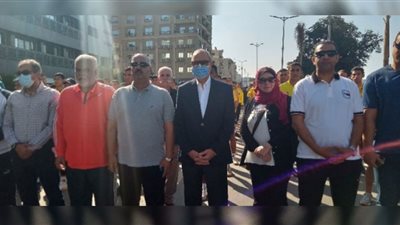 صور.. محافظ القليوبية يطلق ماراثون الجرى لشباب YLY