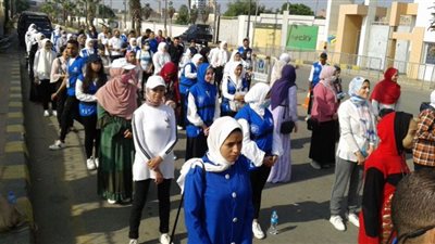 ماراثون للجري في بني سويف لتشجيع الشباب على الرياضة