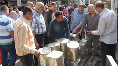 تموين الجيزة يشن حملة لضبط المخالفات بالأسواق