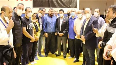 وزير الرياضة يتابع تدريبات منتخب الكاراتيه التقليدي بالمركز الأولمبي استعدادا لكأس القارات