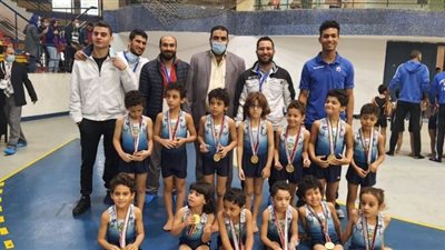 الصيد يحقق مراكز متميزة ببطولة الجمهورية للجمباز