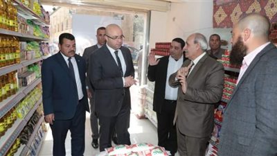 محافظ بني سويف يفتتح مشروع تطوير هايبرالمصرية لتجارة الجملة بالواسطى