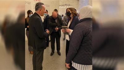 القومي للحضارة يستضيف وزيرة الطاقة والتجارة القبرصية