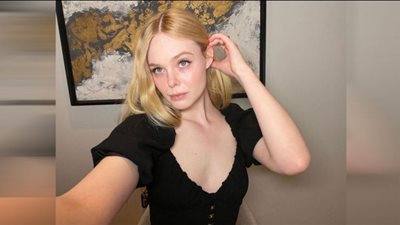 من حفل LACMA.. إيل فانينغ تسرق الأضواء بالأسود الشفاف (صور)