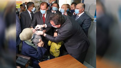 «الصحة» تطلق الحملة القومية للتطعيم ضد شلل الأطفال