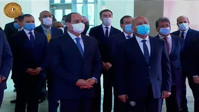 السيسي يفتتح معرض ومؤتمر النقل الذكي واللوجيستيات والتحول للنقل الأخضر