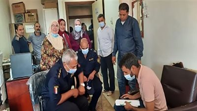 قياس كثافة العظام ومكافحة الحريق في اليوم الأول لأسبوع خدمة المجتمع بمعهد الكبد القومي