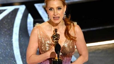 أوسكار 2022| فيلم CODA يحصد جائزة أفضل فيلم .. جيسيكا شاستاين أفضل ممثلة عن دورها في The Eyes Of Tammy Faye