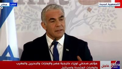(فيديو) وزير خارجية إسرائيل: نريد تفعيل بنود السلام التي أقرها السادات