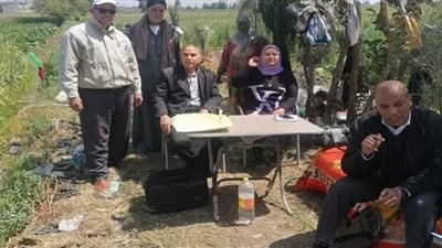 مدرسة حقلية لمحصول القمح بأولاد صقر والحسينية