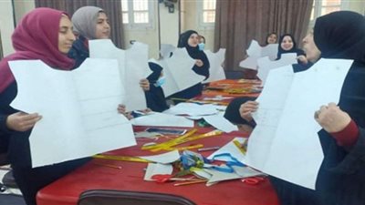 شباب الشرقية تُنفذ ندوة تثقيفية وملتقى حرفي لتعليم فن التفصيل بأبو كبير