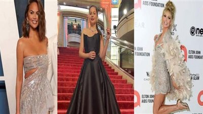 فساتين المصممين العرب تسرق الأضواء على السجادة الحمراء في أوسكار 2022