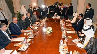 مباحثات مصرية قطرية بالقاهرة