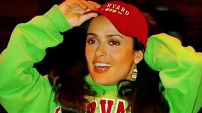 Oscar 2022 .. سلمى حايك توجه رسالة لـ ويل سميث بعد انتهاء حفل الأوسكار