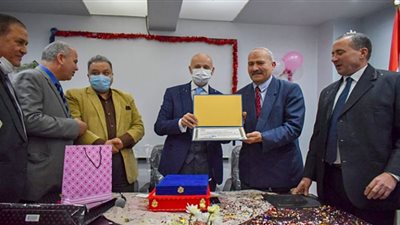 تكريم المحالين على المعاش بصحة الشرقية