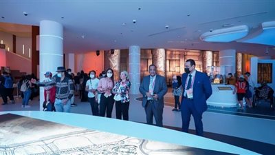 وزيرة البيئة تتفقد جناح مصر بمعرض إكسبو 2020