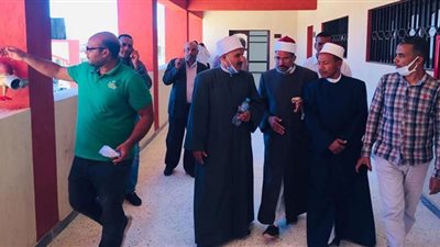منطقة البحر الأحمر الأزهرية تتسلم معهد مرسى علم الإبتدائى