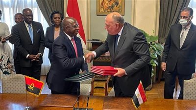 التوقيع على اتفاقيتين لإنشاء لجنة مشتركة للإعفاء من تأشيرة الجوازات بين مصر وأنجولا