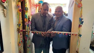 افتتاح معرض التربية الفنية بنجع حمادي في قنا