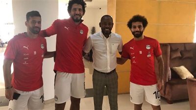 جيلبرتو في معسكر منتخب مصر قبل مواجهة أنجولا غدًا