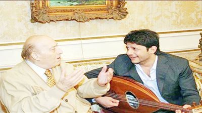 معين شريف: وديع الصافى علمنا كيف نحب الفن وكنت الابن الروحى له