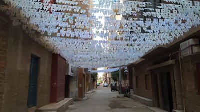 شوارع سوهاج تتزين لاستقبال شهر رمضان المبارك