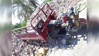 إصابة شخصين في تصادم ملاكي وتروسيكل بالإسكندرية