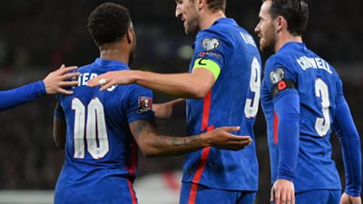 انجلترا تضرب البانيا بخماسية في تصفيات كأس العالم