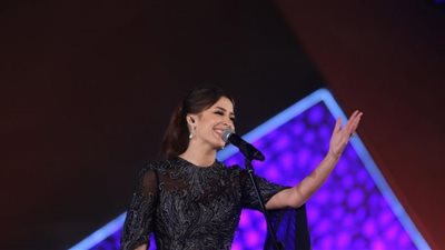جنات بين الكلاسيكي والجديد في مهرجان الموسيقى العربية..(صور)