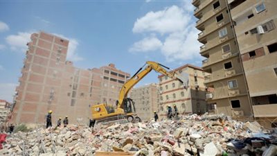 نظر استئناف المتهمين في انهيار عقار جسر السويس اليوم