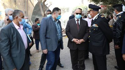 تشكيل لجنة لفحص المباني المجاورة لعقار روض الفرج المنهار