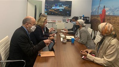 وزيرا البيئة لمصر وألمانيا يناقشان دعم التعاون المشترك في العمل المناخي
