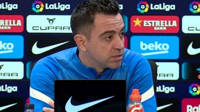 تشافي يرفض الحديث عن صفقات برشلونة في الصيف المقبل