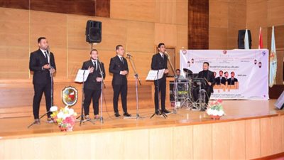 صور.. طلاب من أجل مصر بجامعة سوهاج تحتفل بقدوم شهر رمضان الكريم