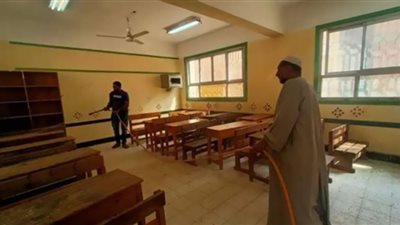 صحة الشرقية: جهود مكثفة للفرق الطبية لتطهير وتعقيم المدارس ودور العبادة