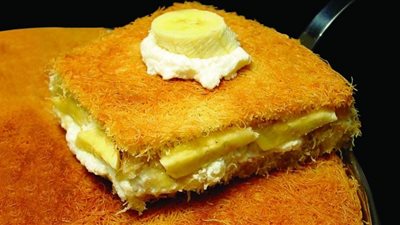 لمذاق مختلف ولذيذ.. طريقة عمل كنافة بالموز