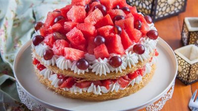 لعشاق التجديد.. طريقة عمل كنافة بالفراولة