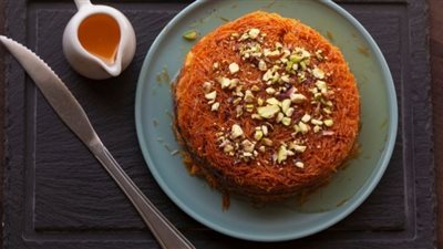 سريعة التحضير.. طريقة عمل كنافة بالمكسرات