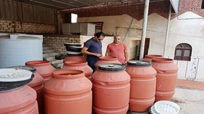 ضبط 22 طن مخلل فاسد وملح بكفر الدوار ودمنهور
