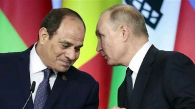 السيسي يتلقى اتصالًا هاتفيًا من الرئيس الروسي فلاديمير بوتينً