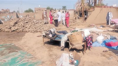 إعانات عاجلة لمتضررى الطقس السيئ في أسوان