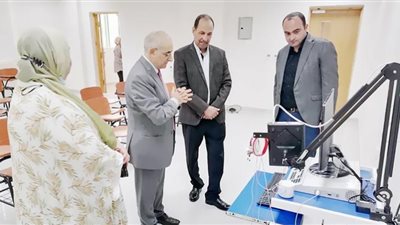 الأمين العام لكليات العلاج الطبيعى بالوطن العربى يزور جامعة سفنكس