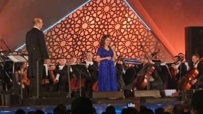 ليلة غنائية لامعة لماجدة الرومي في مهرجان الموسيقى العربية.. بـ12 أغنية