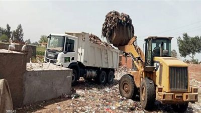 رفع 18 ألف طن قمامة ومخلفات تطهير الترع والمصارف بالشرقية