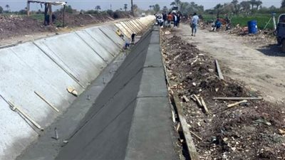 تبطين 452 كيلو مترًا على مستوى مراكز ومدن بني سويف