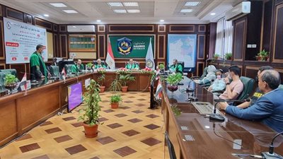 رسالة دكتوراة عن صحة وسلامة الغذاء بكليه الطب البيطري جامعه دمنهور